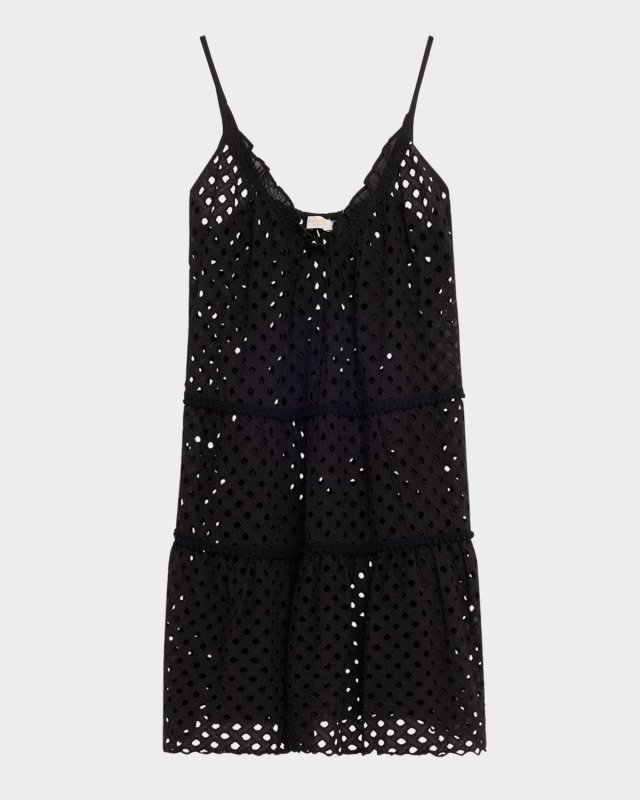 Marg Eyelet Sun Dress Coverup